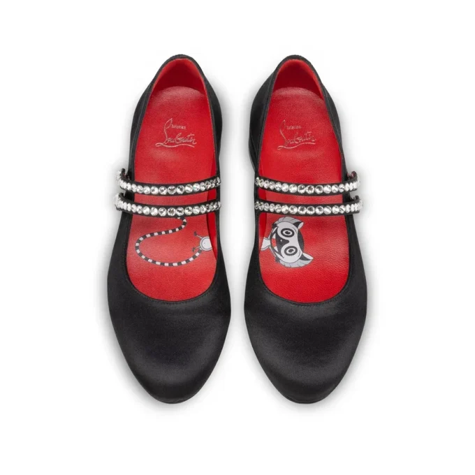 Jane Fille – Bailarinas – Satén crepé – Negro – Niños Jane Fille – Bailarinas – Satén crepé – Negro – Niños