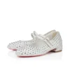 Jane Fille Strass Boum – Bailarinas – Crepé satinado y strass – Marfil – Niños