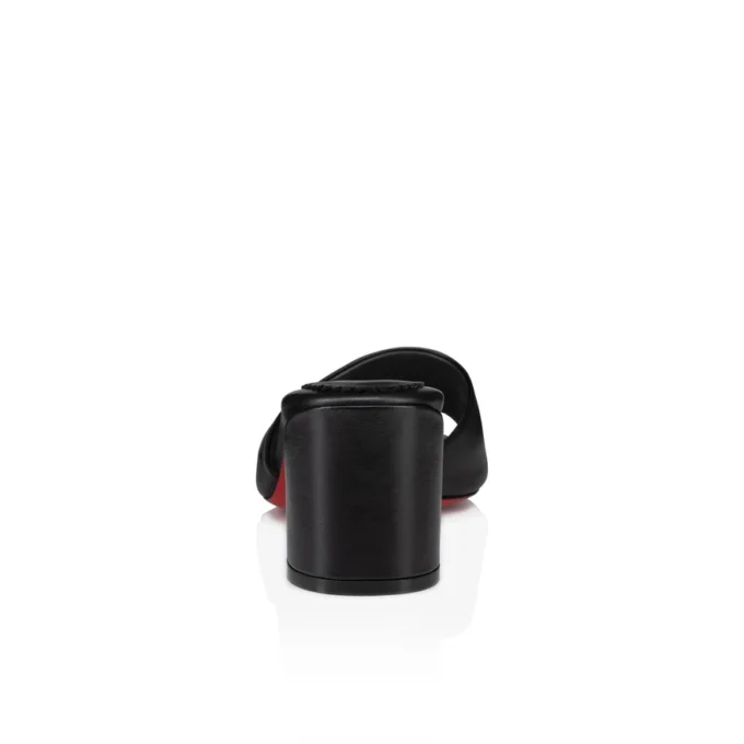 Jane Mule – Mules de 55 mm – Piel de cordero napa – Negro – Mujer Jane Mule – Mules de 55 mm – Piel de cordero napa – Negro – Mujer