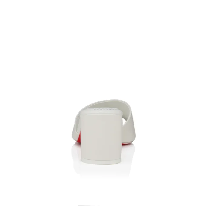 Jane Mule – Mules de 55 mm – Piel napa – Bianco – Mujer Jane Mule – Mules de 55 mm – Piel napa – Bianco – Mujer