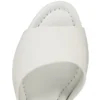 Jane Mule – Mules de 55 mm – Piel napa – Bianco – Mujer Jane Mule – Mules de 55 mm – Piel napa – Bianco – Mujer
