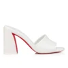 Jane Mule – Mules de 85 mm – Piel de cordero napa – Bianco – Mujer Jane Mule – Mules de 85 mm – Piel de cordero napa – Bianco – Mujer
