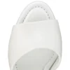 Jane Mule – Mules de 85 mm – Piel de cordero napa – Bianco – Mujer Jane Mule – Mules de 85 mm – Piel de cordero napa – Bianco – Mujer