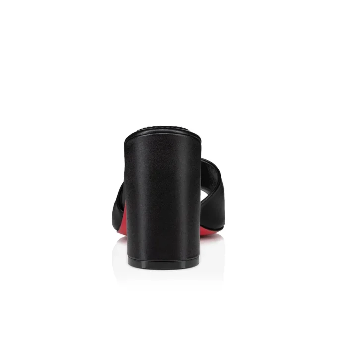 Jane Mule – Mules de 85 mm – Piel de cordero napa – Negro – Mujer Jane Mule – Mules de 85 mm – Piel de cordero napa – Negro – Mujer
