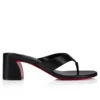 Janetonga – Chanclas de 55 mm – Piel de cordero napa – Negro – Mujer Janetonga – Chanclas de 55 mm – Piel de cordero napa – Negro – Mujer