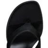 Janetonga – Chanclas de 55 mm – Piel de cordero napa – Negro – Mujer Janetonga – Chanclas de 55 mm – Piel de cordero napa – Negro – Mujer