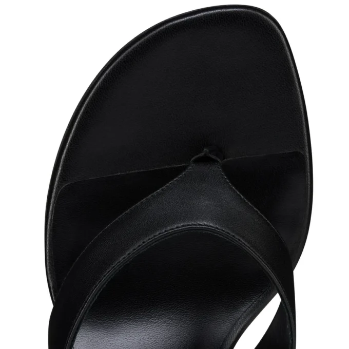 Janetonga – Chanclas de 55 mm – Piel de cordero napa – Negro – Mujer Janetonga – Chanclas de 55 mm – Piel de cordero napa – Negro – Mujer