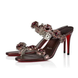 Just Jewel – Sandalias de 85 mm – TPU y piel de becerro laminada – Palacy – Mujer