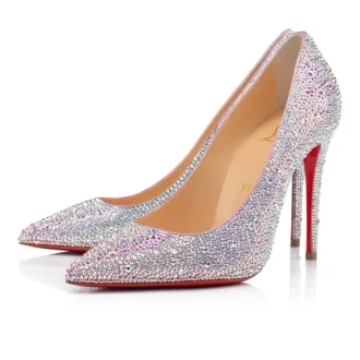 Kate Strass – Zapatos de tacón de 100 mm – Ante metalizado – Versión Ab – Mujer Kate Strass – Zapatos de tacón de 100 mm – Ante metalizado – Versión Ab – Mujer