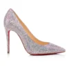 Kate Strass – Zapatos de tacón de 100 mm – Ante metalizado – Versión Ab – Mujer Kate Strass – Zapatos de tacón de 100 mm – Ante metalizado – Versión Ab – Mujer