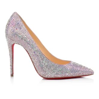 Kate Strass – Zapatos de tacón de 100 mm – Ante metalizado – Versión Ab – Mujer Kate Strass – Zapatos de tacón de 100 mm – Ante metalizado – Versión Ab – Mujer