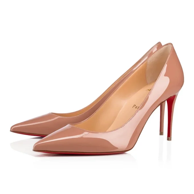 Kate – Zapatos de tacón de 85 mm – Piel de becerro charol – Color rosa pálido – Mujer Kate – Zapatos de tacón de 85 mm – Piel de becerro charol – Color rosa pálido – Mujer