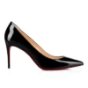 Kate – Zapatos de tacón de 85 mm – Piel de becerro charol – Negro – Mujer