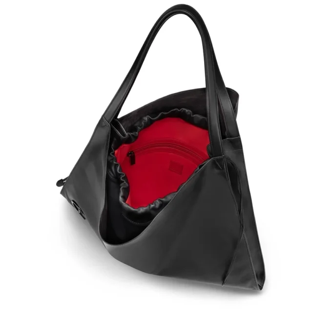 Le 54 – Bolsos Tote – Piel napa y piel de becerro – Negro