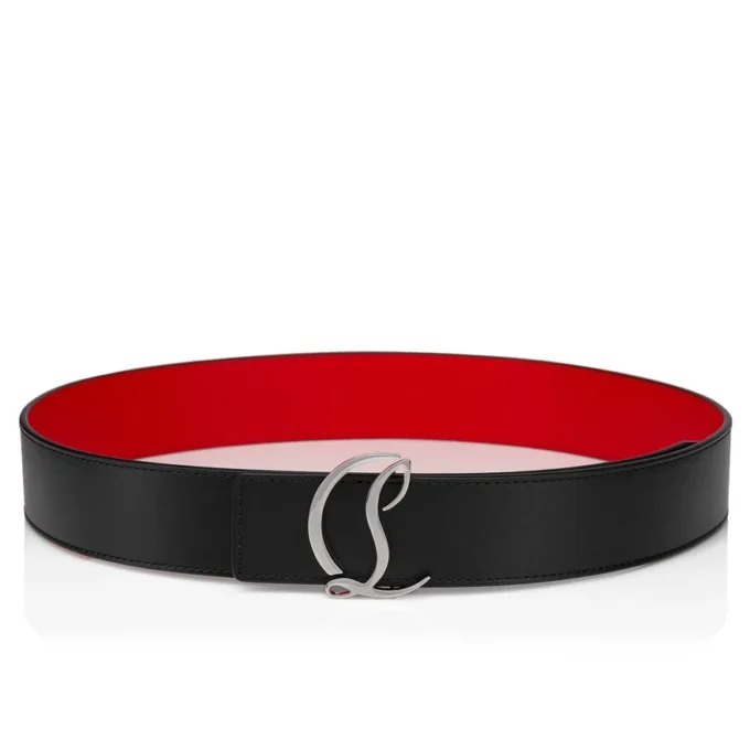 Logo CL – Cinturón – Piel de becerro – Negro Logo CL – Cinturón – Piel de becerro – Negro