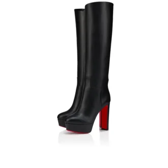 Loo Botta Alta – Botas de 130 mm – Piel de becerro – Negro – Mujer Loo Botta Alta – Botas de 130 mm – Piel de becerro – Negro – Mujer