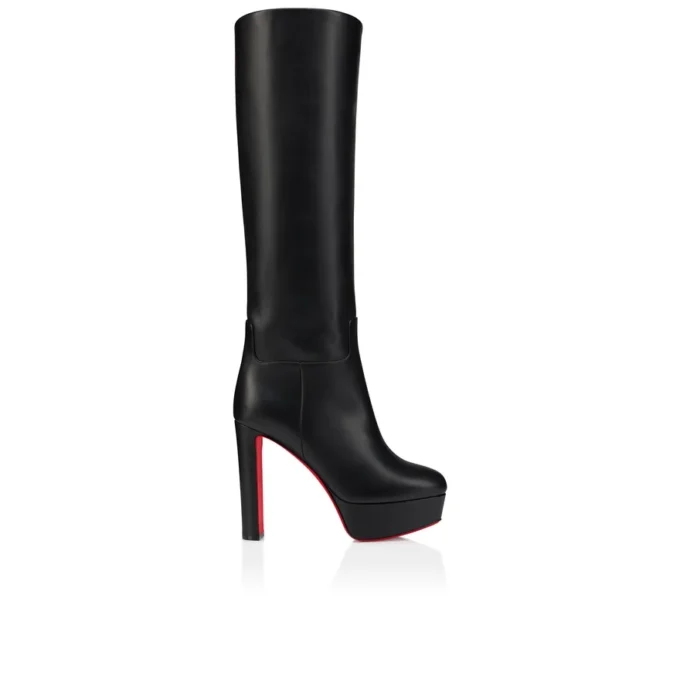 Loo Botta Alta – Botas de 130 mm – Piel de becerro – Negro – Mujer Loo Botta Alta – Botas de 130 mm – Piel de becerro – Negro – Mujer