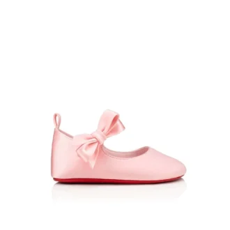 Lou Babe – Bailarinas – Crepé de satén – Rosado – Bebé
