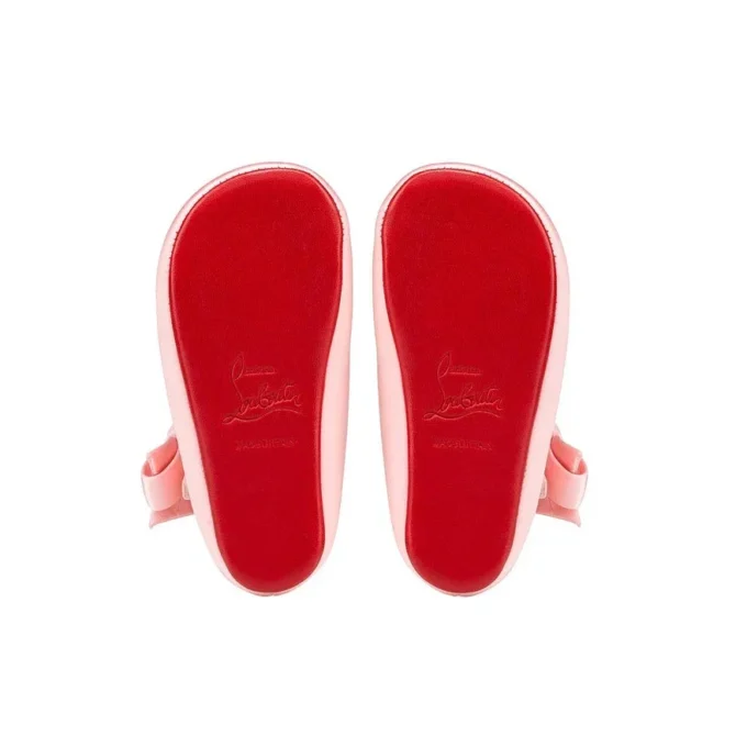Lou Babe – Bailarinas – Crepé de satén – Rosado – Bebé