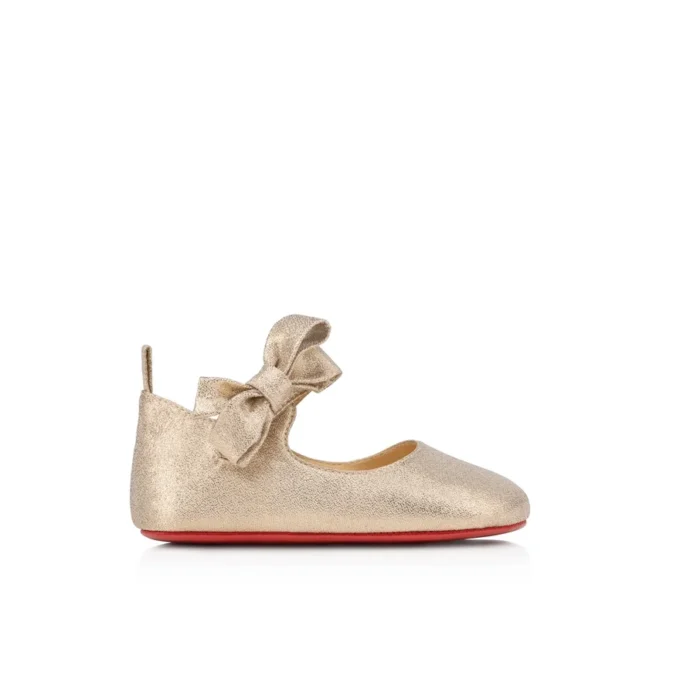 Lou Babe – Bailarinas – Lurex – Dorado – Bebé