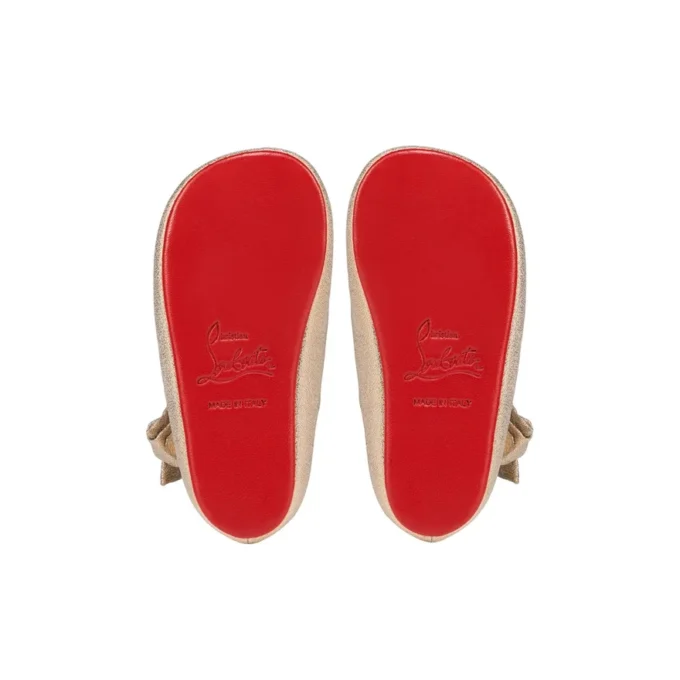 Lou Babe – Bailarinas – Lurex – Dorado – Bebé