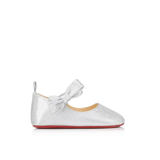 Lou Babe – Bailarinas – Lurex – Plata – Bebé Lou Babe – Bailarinas – Lurex – Plata – Bebé
