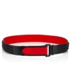 Loubi – Cinturón – Piel de becerro y tachuelas – Negro
