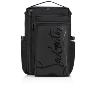 Loubideal – Mochila – Goma y tela – Negro