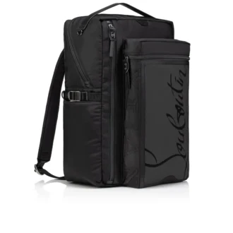 Loubideal – Mochila – Goma y tela – Negro