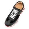 Loubishark – Zapatillas – Piel de becerro y ante de becerro – Negro – Mujer