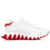 Loubishark – Zapatillas – Piel de becerro y neopreno – Bianco – Mujer