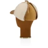 Loubiwood – Gorra – Piel de cordero napa y piel de oveja – Beige