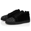 Louis Jr P Perla – Zapatillas – Ante de becerro y pedrería – Negro – Hombre Louis Jr P Perla – Zapatillas – Ante de becerro y pedrería – Negro – Hombre