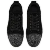 Louis Jr P Perla – Zapatillas – Ante de becerro y pedrería – Negro – Hombre Louis Jr P Perla – Zapatillas – Ante de becerro y pedrería – Negro – Hombre