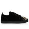 Louis Junior P Pik Pik Strass – Zapatillas – Ante de becerro – Negro – Hombre Louis Junior P Pik Pik Strass – Zapatillas – Ante de becerro – Negro – Hombre