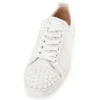 Louis Junior Spikes – Zapatillas – Piel de becerro y tachuelas – Blanco – Hombre Louis Junior Spikes – Zapatillas – Piel de becerro y tachuelas – Blanco – Hombre