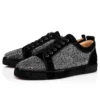 Louis Junior Strass – Zapatillas – Ante de becerro y strass – Negro – Hombre Louis Junior Strass – Zapatillas – Ante de becerro y strass – Negro – Hombre