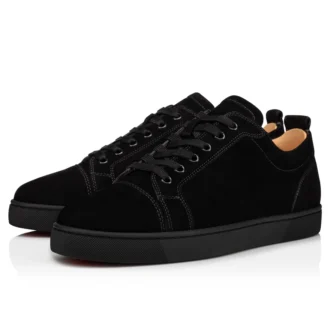 Louis Junior – Zapatillas – Ante de ternero – Negro – Hombre