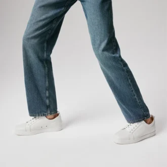 Louis Junior – Zapatillas – Piel de becerro – Blanco – Hombre