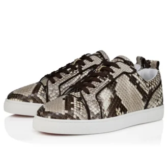 Louis Junior – Zapatillas – Piel de pitón – Roccia – Hombre