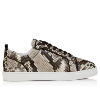 Louis Junior – Zapatillas – Piel de pitón – Roccia – Hombre