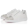 Louise Junior Perla – Zapatillas – Crepé satinado, piel de becerro y perlas – Blanco – Mujer Louise Junior Perla – Zapatillas – Crepé satinado, piel de becerro y perlas – Blanco – Mujer