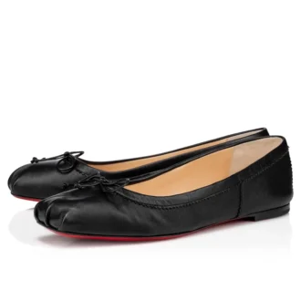 Mamadrague – Bailarinas – Piel de cordero napa – Negro – Mujer