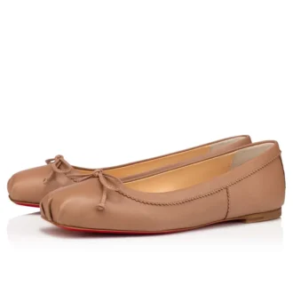 Mamadrague – Bailarinas – Piel de cordero napa – Rosa pálido – Mujer