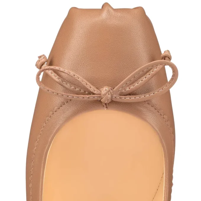 Mamadrague – Bailarinas – Piel de cordero napa – Rosa pálido – Mujer