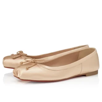 Mamadrague – Bailarinas – Satén crepé – Rosa pálido – Mujer