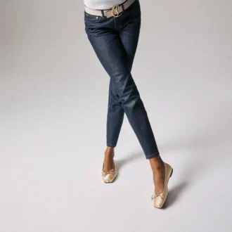Mamadrague – Bailarinas – Satén crepé – Rosa pálido – Mujer