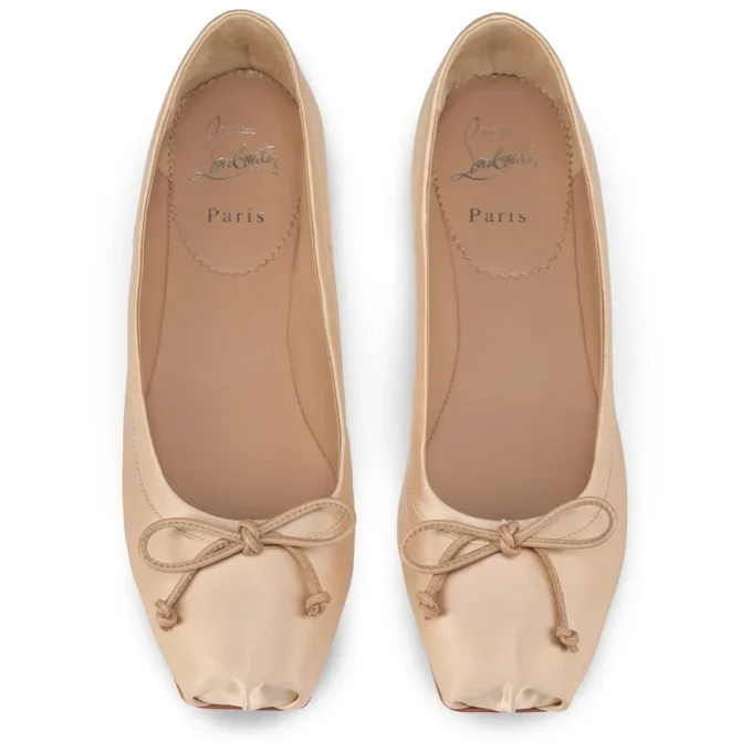 Mamadrague – Bailarinas – Satén crepé – Rosa pálido – Mujer