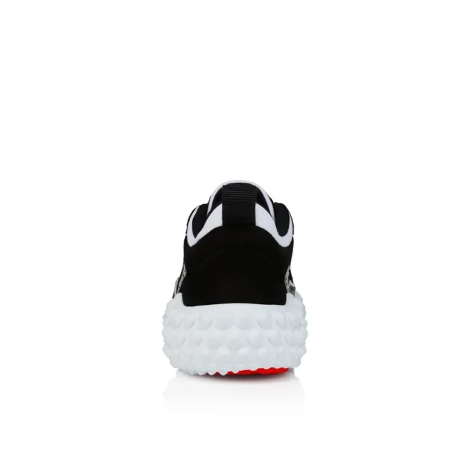 Mara – Zapatillas – Ante de ternero, piel de napa de cordero y malla – Negro – Mujer Mara – Zapatillas – Ante de ternero, piel de napa de cordero y malla – Negro – Mujer