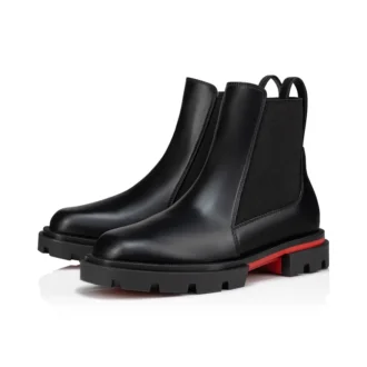 Marchacroche – Botas – Piel de becerro – Negro – Niños Marchacroche – Botas – Piel de becerro – Negro – Niños